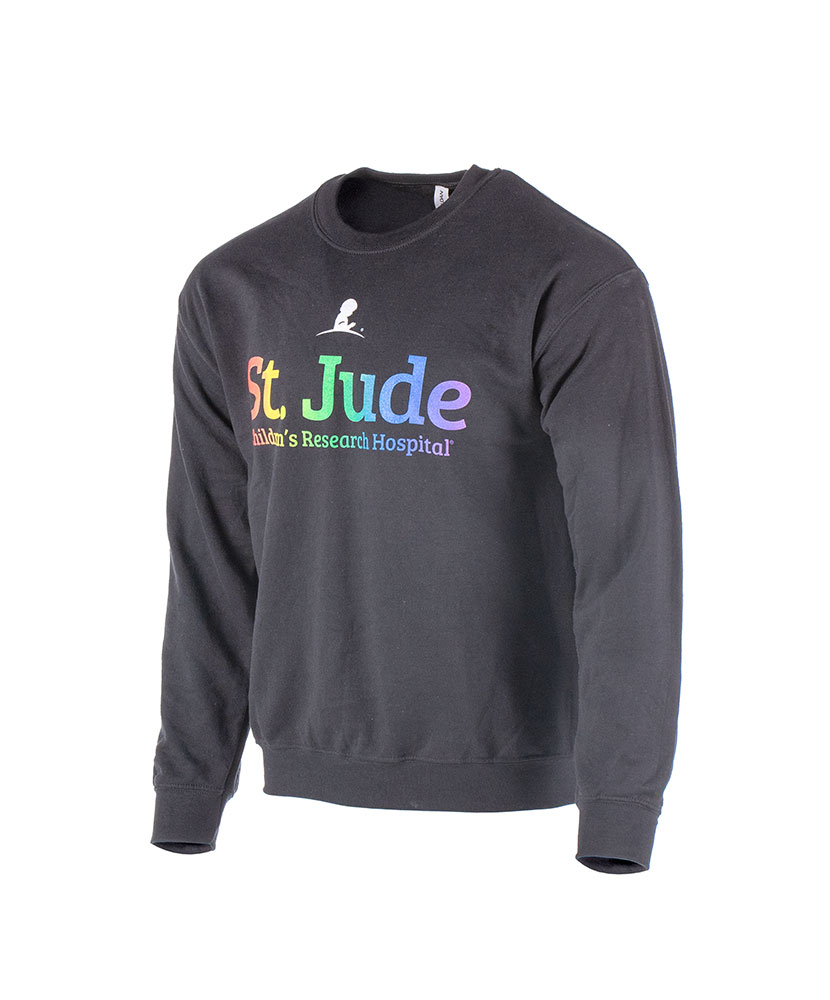 Unisex Rainbow Font Sweatshirt